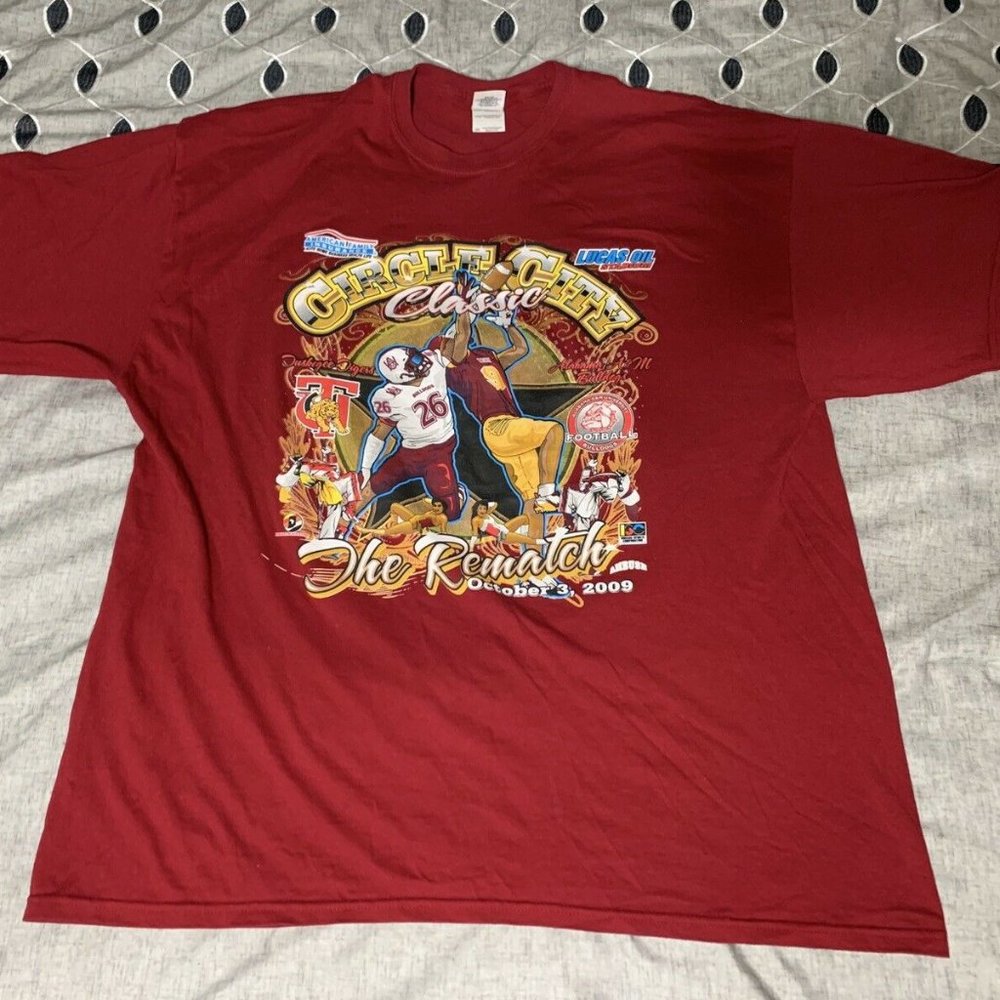 Circle City Classic T Shirt 2009 Football RCA Dome